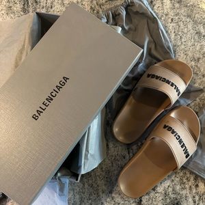 Designer beige slide